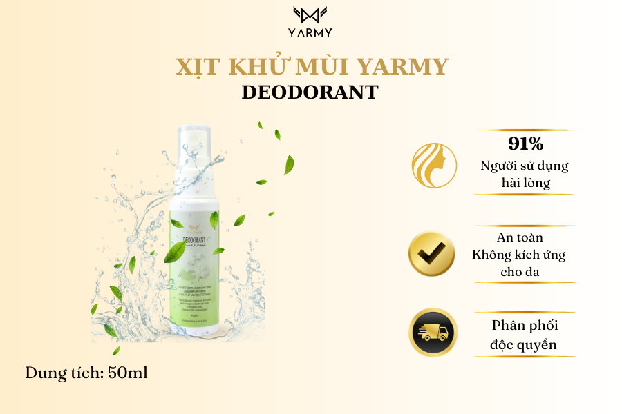 Xịt khử mùi nách DEODORANT