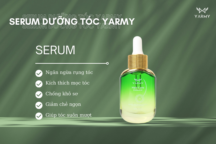 Công dụng serum dưỡng tóc chuyên sâu YARMY