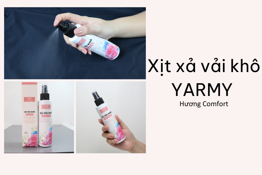 Xịt xả vải khô YARMY (hương comfort)