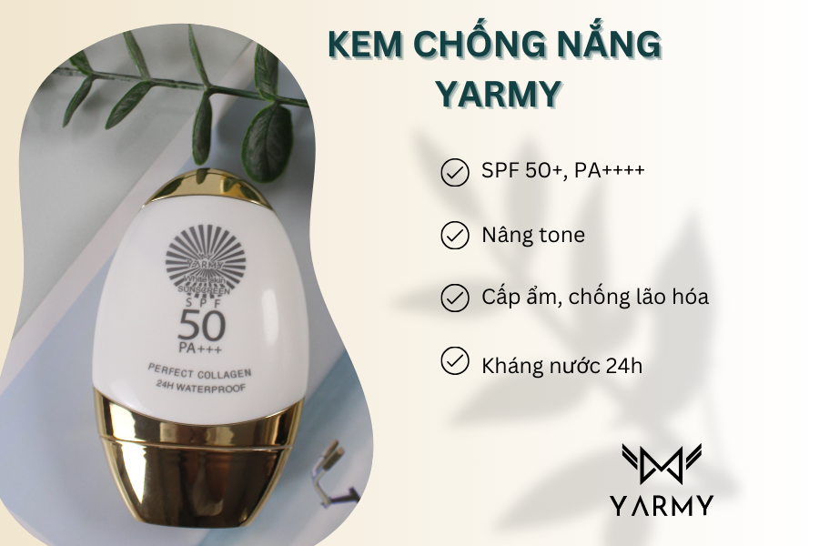 Công dụng kem chống nắng YARMY