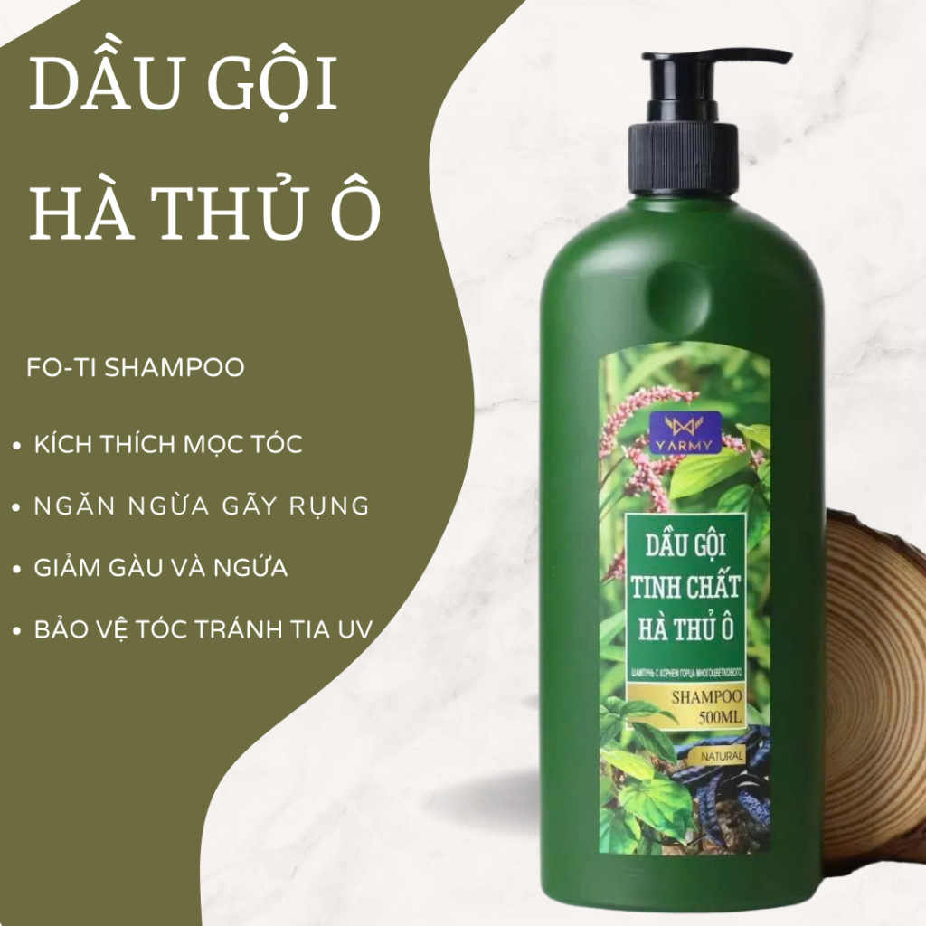 Dầu gội hà thủ ô