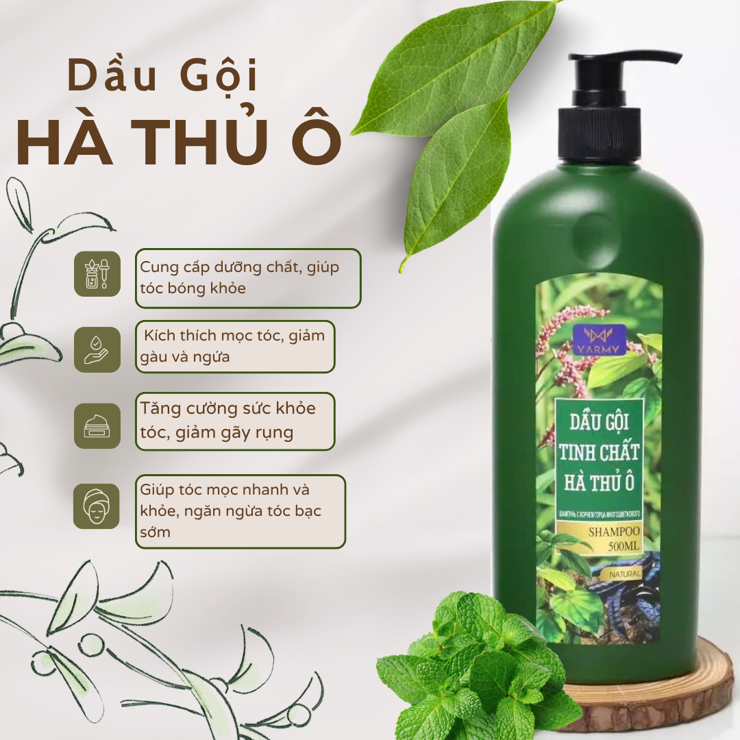 Dầu gội hà thủ ô